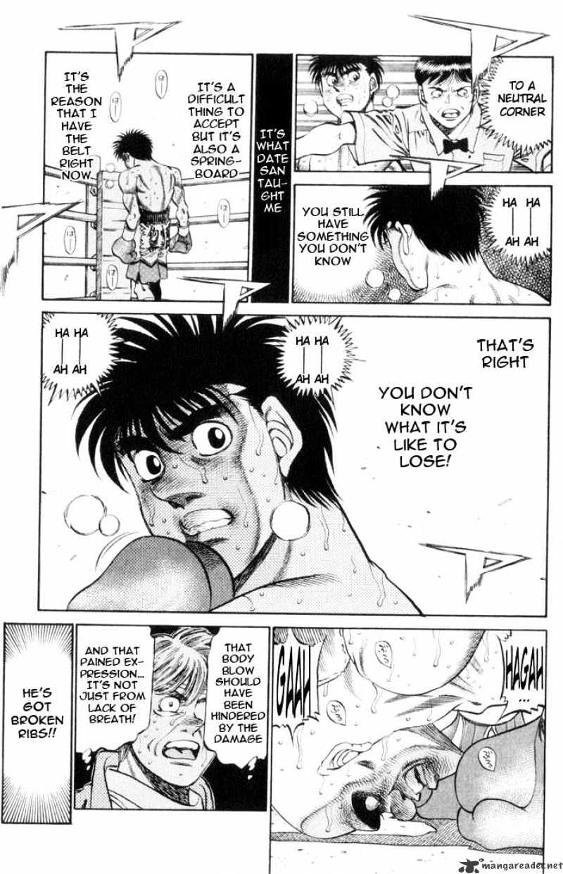 Hajime no Ippo: Fighting Spirit, Chapter 352 image 16
